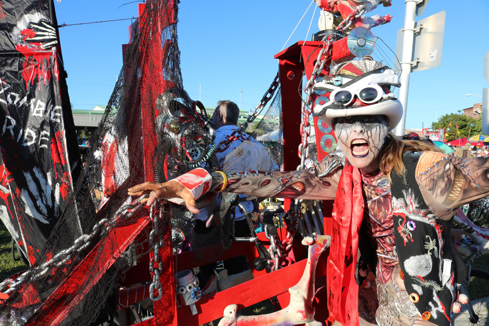 Zombie Bike Ride 2018 photo - Duval Street, Key West